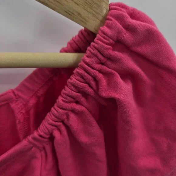 Anne Klein Hot Pink Off Shoulder Puff Sleeved Top Medium - Picture 4 of 14